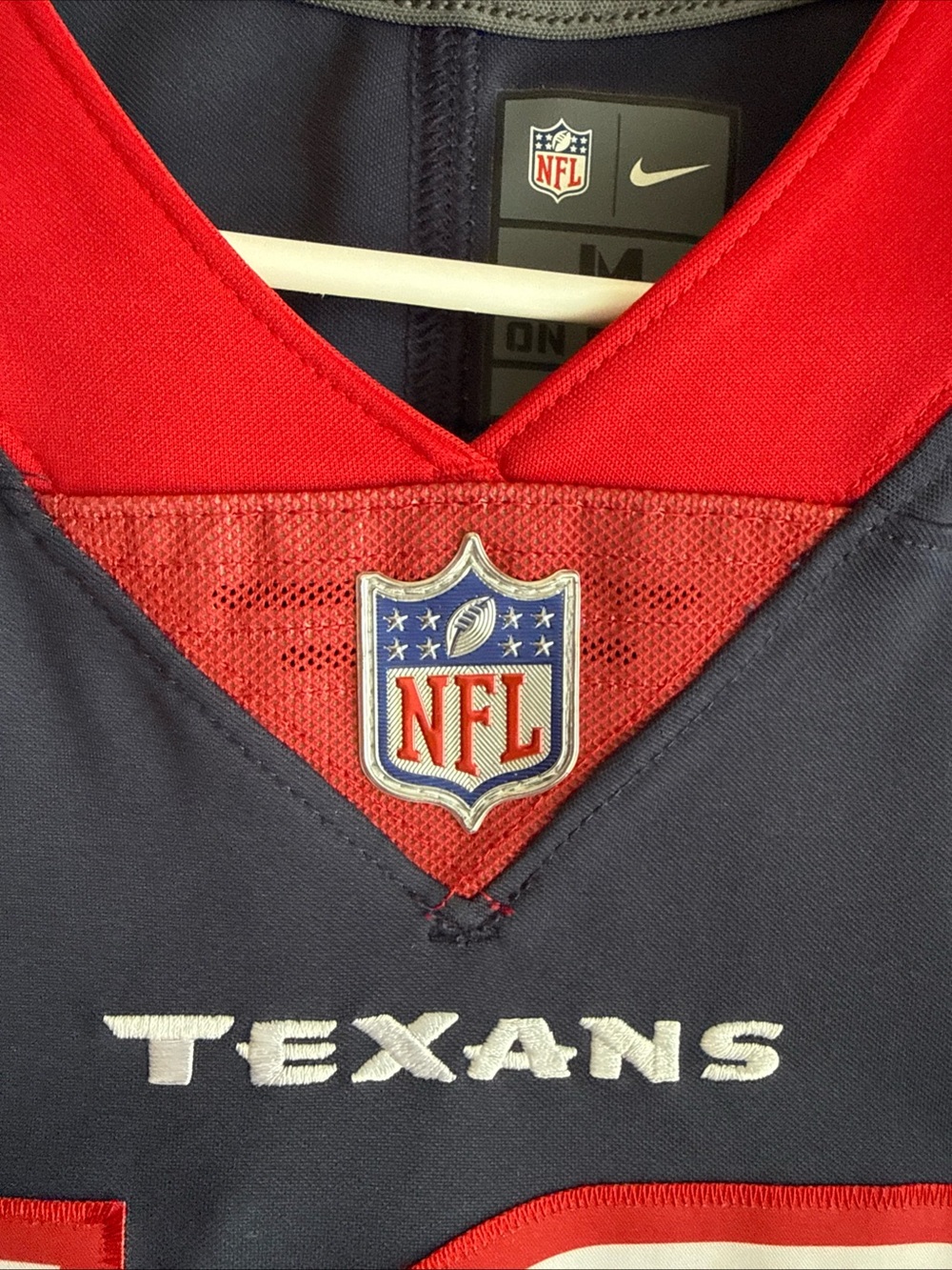 Men’s Nike DeAndre Hopkins #10 Houston Texans Vapor Limited Jersey Sz M - RARE - Picture 5 of 6